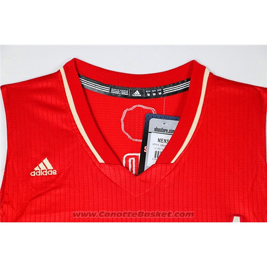 Maglia Natale 2015 Los Angeles Clippers Paul Pierce #34 Rosso